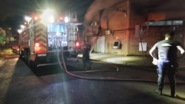 Posadas: se incendió el depósito de una pescadería.