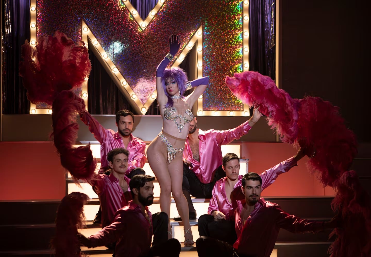 Sofía Gala Castiglione como Moria Casán.