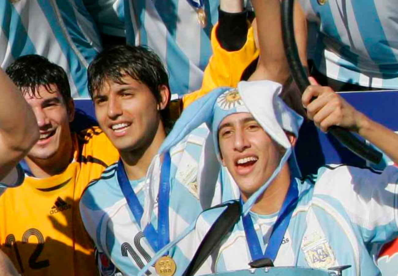 Ángel Di María, campeón en Canadá 2007