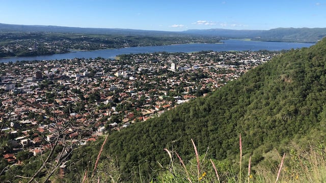Villa Carlos Paz desde lo alto. (Foto: Municipalidad VCP).