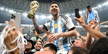 La Selección argentina y Lionel Messi, campeones. Todo políticamente correcto (La Voz).
