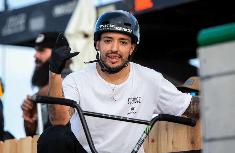 Maligno Torres, el ciclista de 28 años que se consagró en los X Games y tiene una pista a su nombre en Córdoba