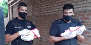 Posadas: policías asistieron a una mujer que dio a luz a mellizas.