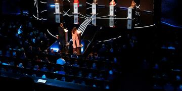 Debate presidencial en la UBA. Foto: Federico López Claro