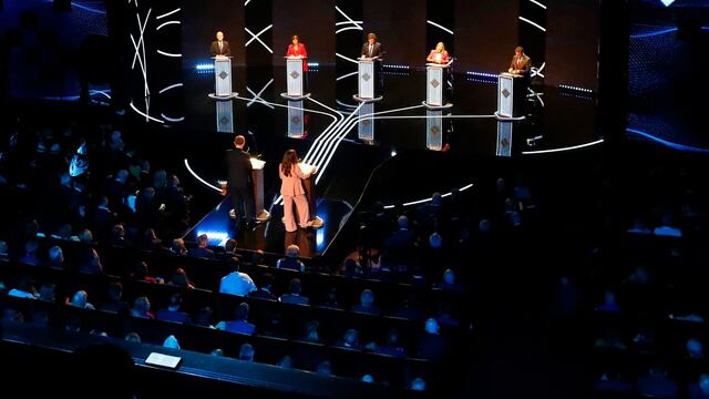 Debate presidencial en la UBA. Foto: Federico López Claro