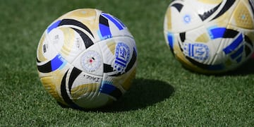 Pelota de fútbol argentino para la Liga Profesional. (José Gabriel Hernández / La Voz)