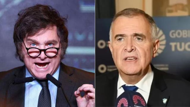 Presidente Javier Milei
Gobernador de Tucumán Osvaldo Jaldo