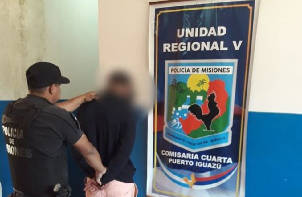 Puerto Iguazú: ingresó a una vivienda cuando el dueño no se encontraba y terminó detenido