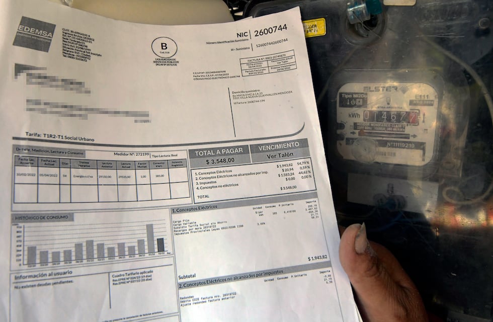 Aumentó la luz: cómo impactará en los bolsillos de los mendocinos