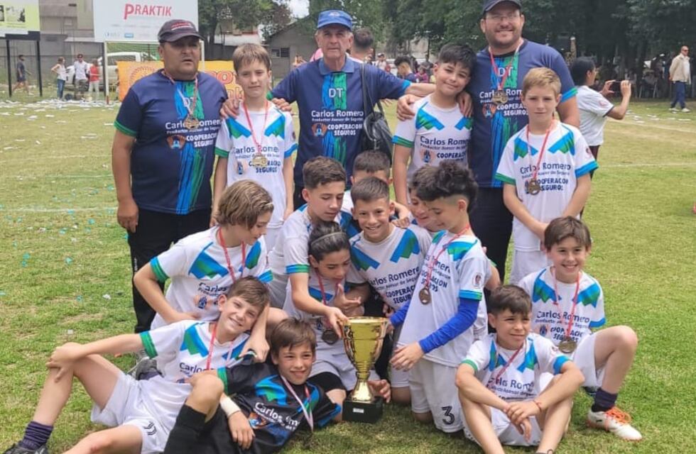Arroyito Subcampeón de la Zona Interior del Torneo de Fútbol Infantil de Canal 12