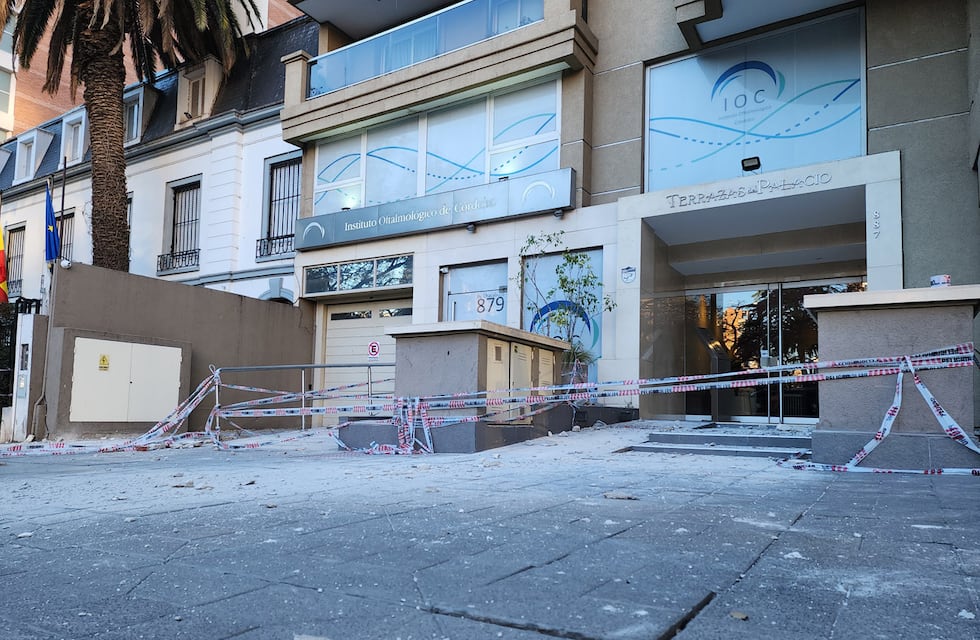 Caída de mampostería en Nueva Córdoba: la Municipalidad intimó al consorcio del edificio