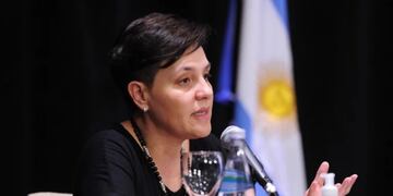 María José Zanglá, presidenta del Comité de Crisis de San Luis