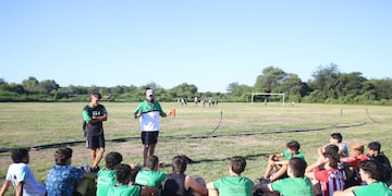 El club Quirquinchos Verdes de Río Ceballos, víctima de la inseguridad. (Gentileza)