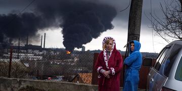 Las cruentas imágenes de la guerra en Ucrania a 100 días de la ocupación rusa. Foto: AP