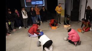 Capacitación en primeros auxilios para integrantes del Compromiso Urbano Sustentable