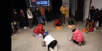 Capacitación en primeros auxilios para integrantes del Compromiso Urbano Sustentable