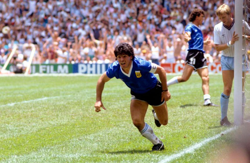 El homenaje mendocino al “gol del siglo” de Diego Maradona