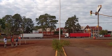 Restringen el tránsito por avenida Aguado y Quaranta por obras en Posadas.