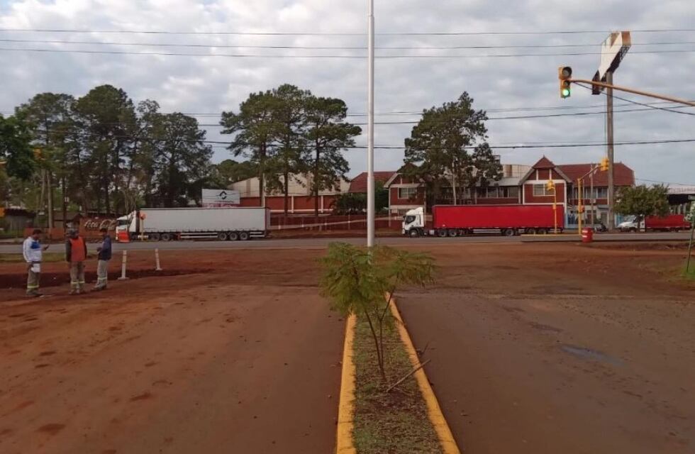 Restringen el tránsito por avenida Aguado y Quaranta por obras en Posadas