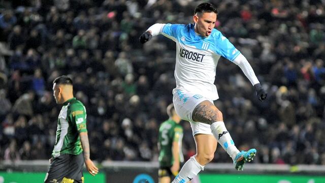 Matías Rojas se vistió de goleador y adelantó a la "Academia" en su visita a Banfield.