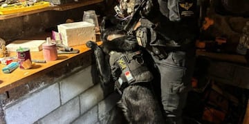 Allanamiento en Tanti: detienen a un hombre y secuestran cocaína