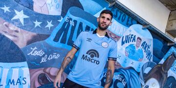 El marcador central, Lisandro López, es nuevo jugador de Belgrano. (Foto: Prensa)