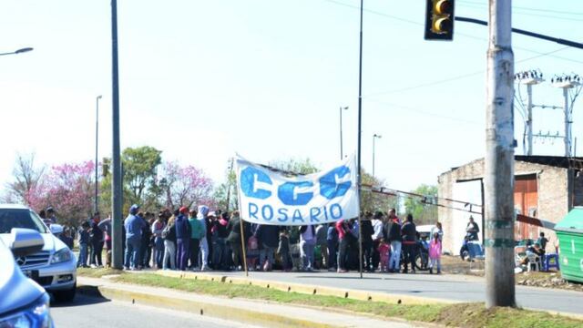 Se realizaron 34 piquetes en Rosario (El Ciudadano Web).