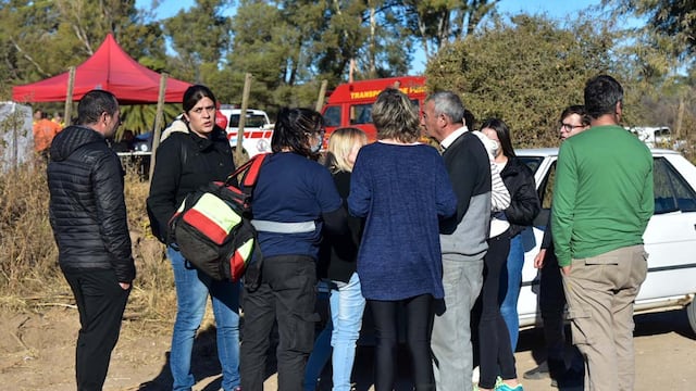 Lugar donde encontraron muerta, a la mujer desaparecida, en Villa María (La Voz)