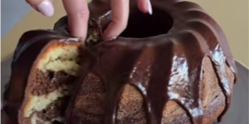 La receta del budín marmolado ideal para la merienda.