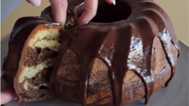 La receta del budín marmolado ideal para la merienda.