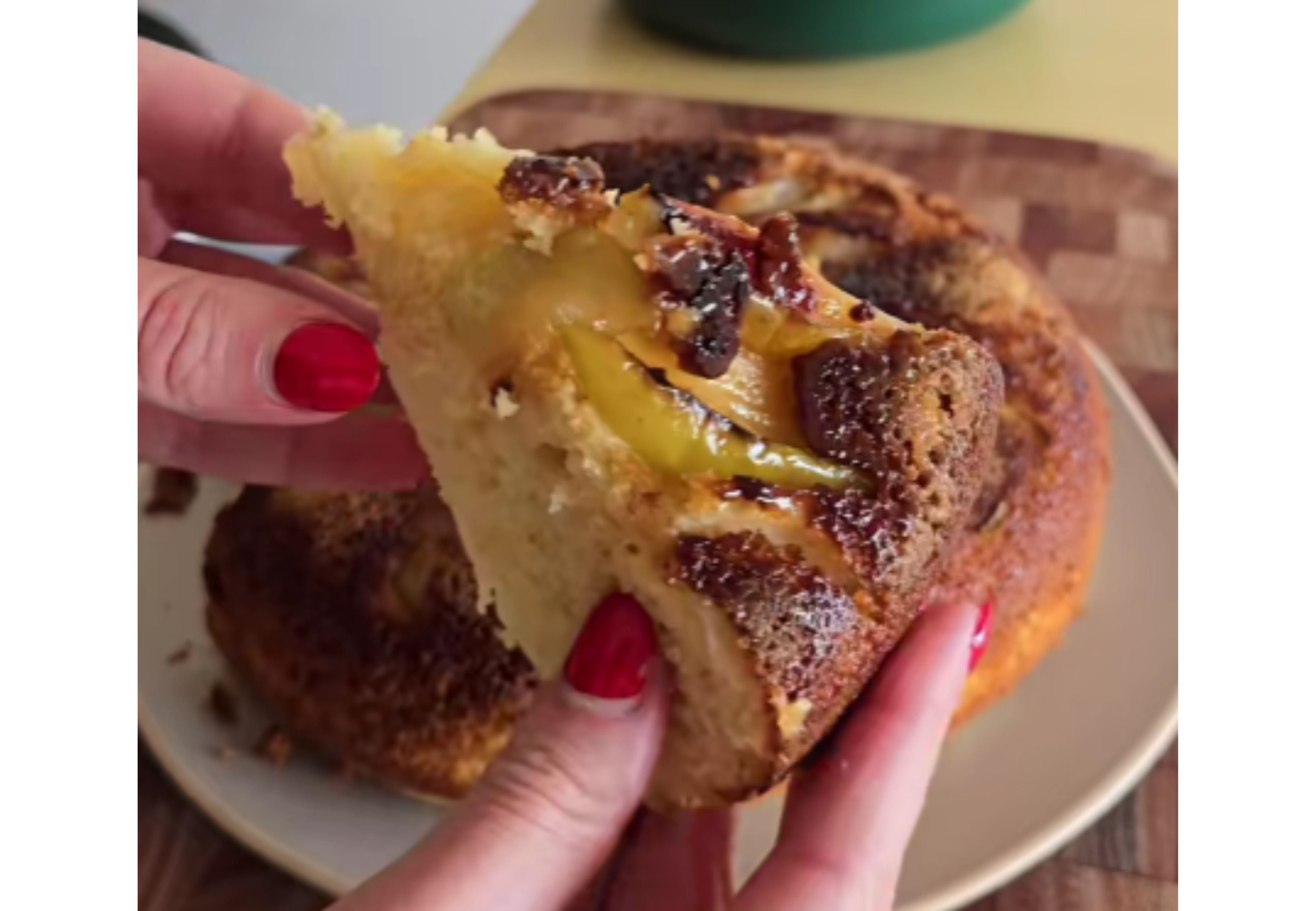 Esta torta es muy sencilla de hacer.