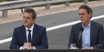 Sergio Massa y Gabriel Katopodis