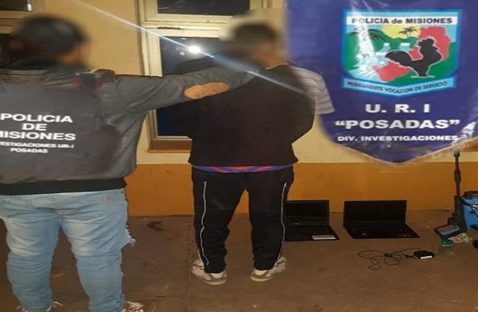 Parque Adam: detuvieron a un joven con varios elementos sustraídos