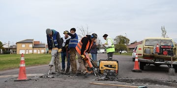 Retiran lomos de burro en varios sectores de Bahía Blanca