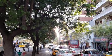 Bulevar Illia con inconvenientes por la obra en la zona del Mercado Sud