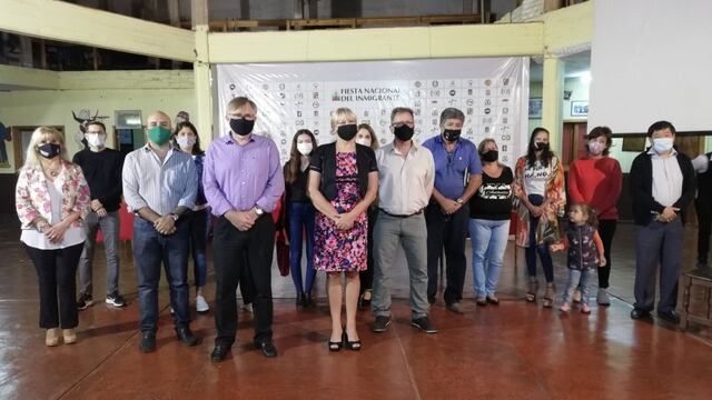 Nueva representante de la Federación de Colectividades