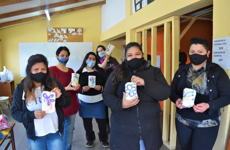 Se realizó una jornada de capacitación en técnicas de fieltro