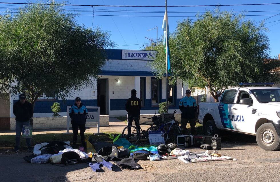 Esclarecen robo en Claromecó: dos detenidos y un cuantioso botín recuperado