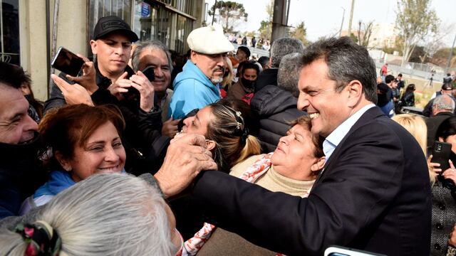 Sergio Massa participó esta semana de la inauguración de una obra vial en Moreno (Foto: HCDN)