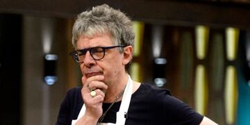 Tuvo que preparar dos platos con zapallo pero no convenció al jurado. (Foto: Telefé)