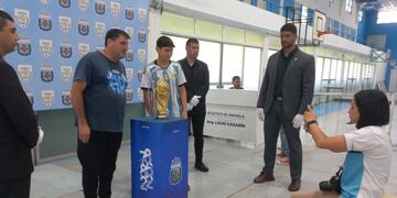 La Copa del Mundo estuvo en Rafaela