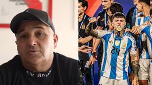 El papá de Enzo Fernández salió a cruzar a los europeos.