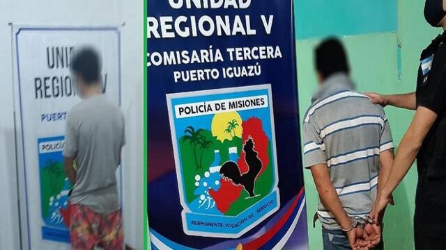 Dos individuos fueron detenidos por violencia de género en Puerto Iguazú.