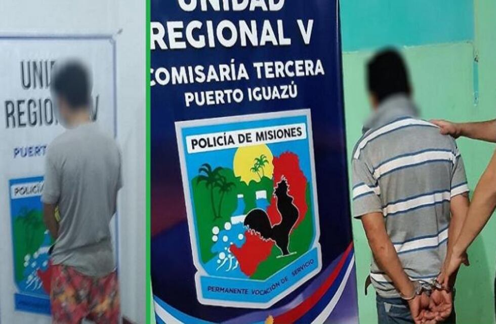 Dos individuos fueron detenidos por violencia de género en Puerto Iguazú