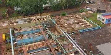 Iguazú: por trabajos en la planta potabilizadora de agua reducen las horas de distribución de agua