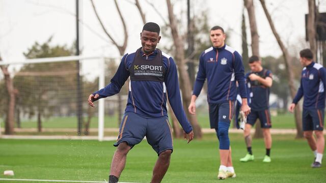 Talleres volvió a los entrenamientos tras su semana de descanso, y con un par de refuerzos colombianos (prensa de Talleres)