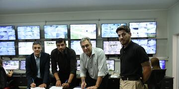 La provincia aportó 4 millones de pesos para el sistema de videovigilancia de Rafaela