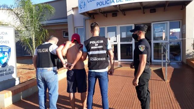 Detienen al sospechoso de haber asesinado y quemado a un hombre en Posadas