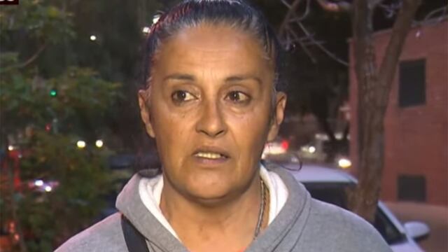 La abuela de la nena atacada por una jauría en Valle Hermoso (Captura Telenoche).