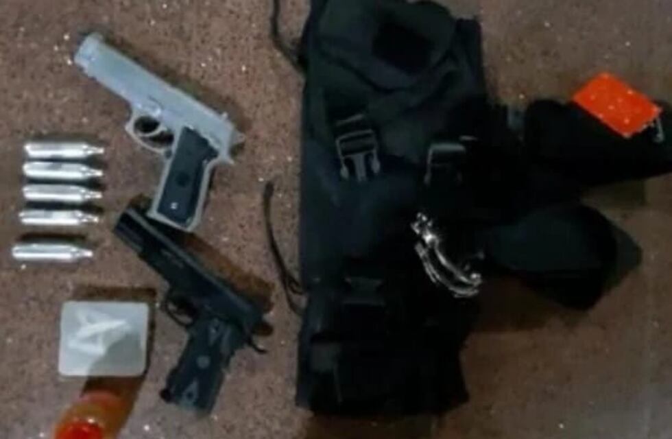 Oberá: Dos detenidos por amenazar transeúntes con arma de aire comprimido